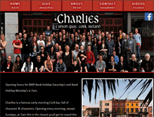 Tablet Screenshot of charliesbarcork.com